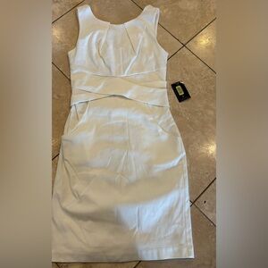 Teeze Me White Dress Size 7 NWT